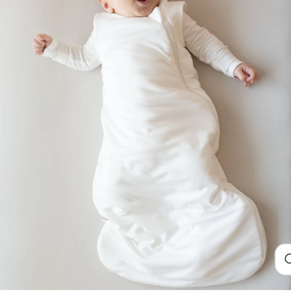 Kyte BABY White Kids Pajamas Sleep Sack